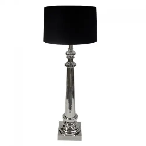  Floor Lamp including black Shade silver