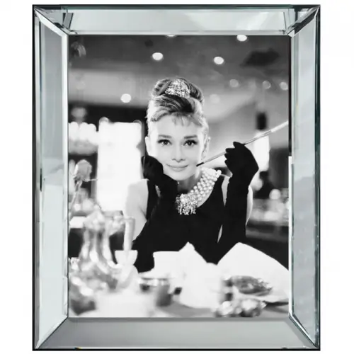  Picture Breakfast At Tiffany's 50x4.5x60cm Audrey Hepburn