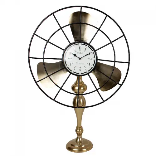 By Kohler  Table Clock 46x18x70cm Fan (112509)