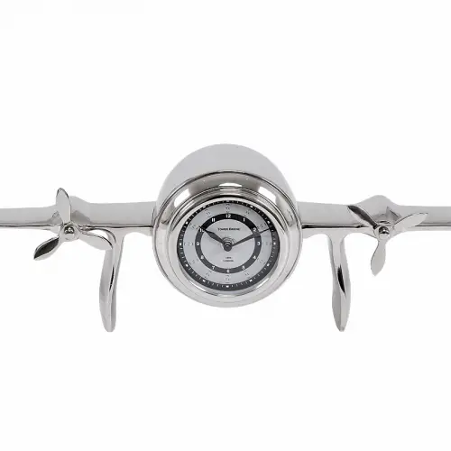 By Kohler  Table Clock 63x14x17cm Airplane (101367)