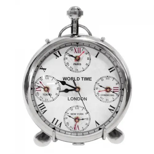  Clock 22x22x4.5cm World Time