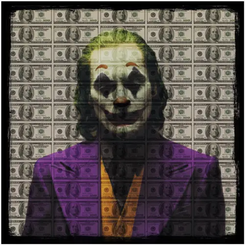  The Joker 120x120x2cm