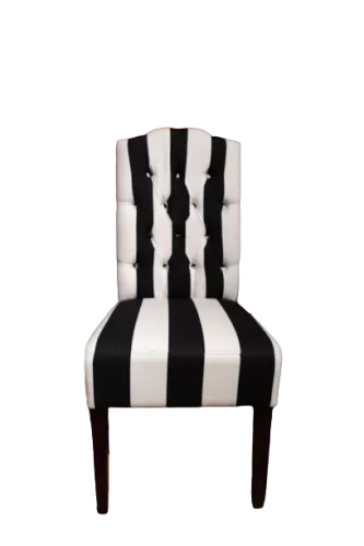  SALE Bryan Side dining chair - SW BIG Stripes- Kolonial